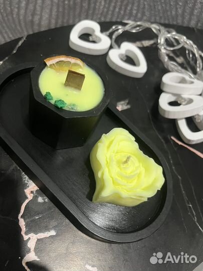 Свечи ручной работы набор