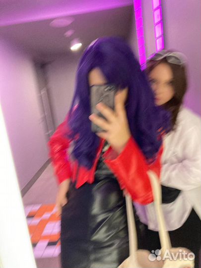 Парик мисато кацураги косплей евангелион