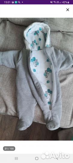 Детский комбинезон