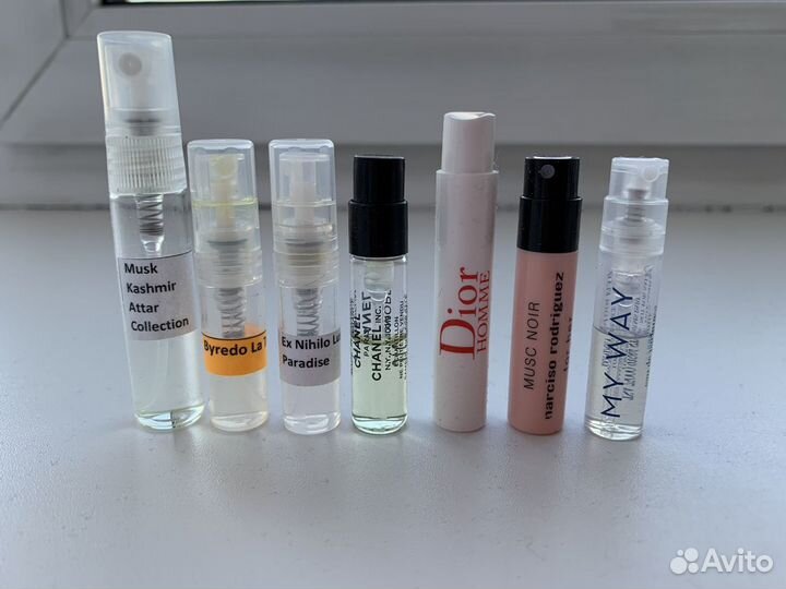 Миниатюры селективных духов, оригинал