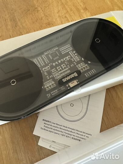 Беспроводное зарядное устройство Baseus 2in1