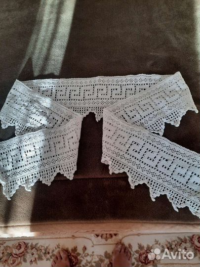 Кружева х/б ручной работы времен СССР