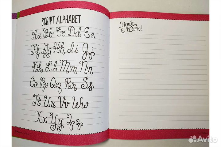 Леттеринг прописи на английском языке