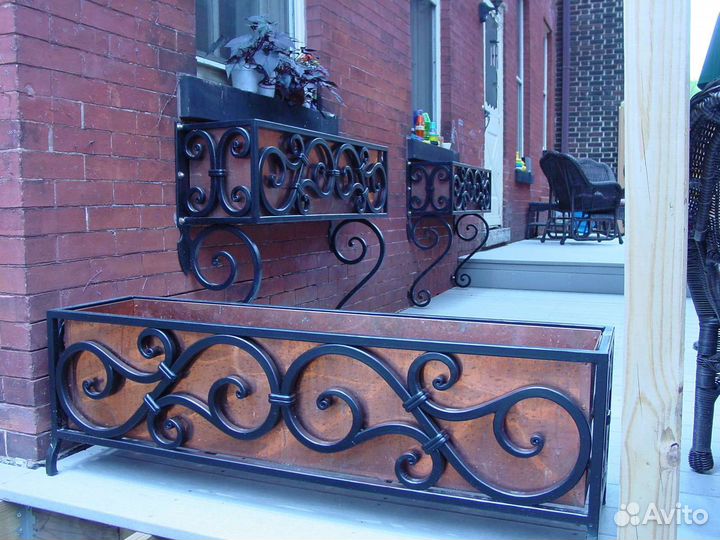 Подставка цветочница кашпо на подоконник