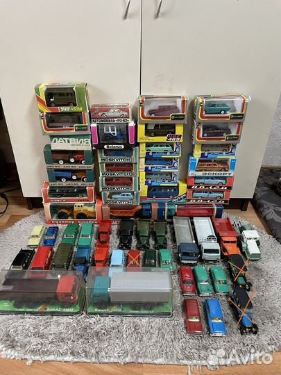 Коллекционные модели автомобилей СССР 1:43