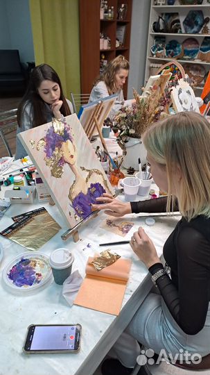 Творческие мастер классы в арт-судии мореарт