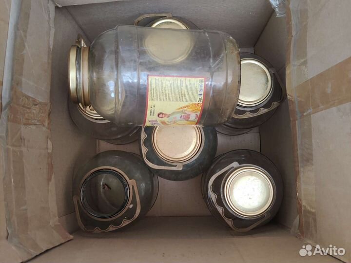 Банки стеклянные