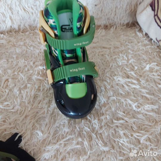 Роликовые коньки раздвижные детские новые 27-30рр