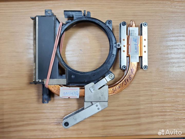 Радиатор для ноутбука sony SVE151