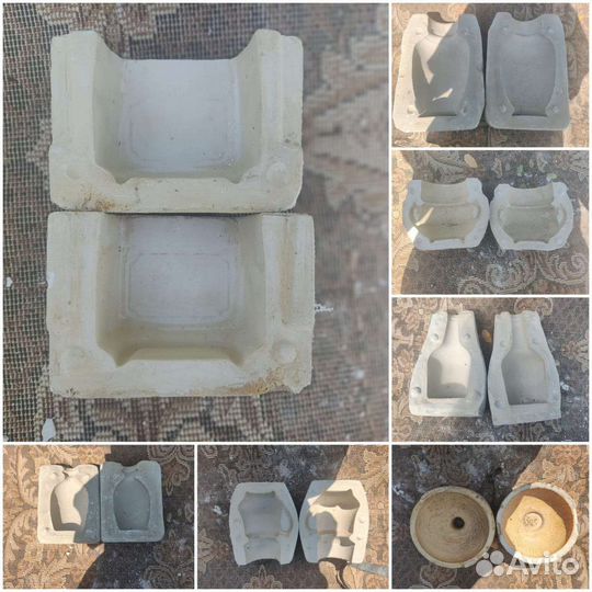 Гипсовые формы для литья фарфора, стекла