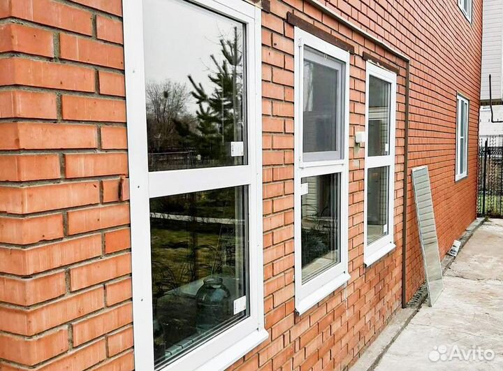 Окно пвх Пластиковое окно Алюминиевое остекление