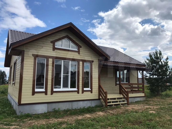 Дом 92 м² на участке 8 сот.