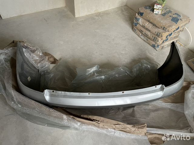 Бампер задний приора 1 хэтчбэк