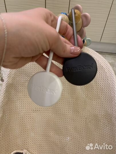 Шезлонг BabyBjorn + аксессуары