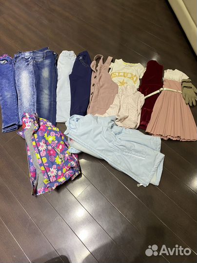 Детские вещи на девочку пакетом