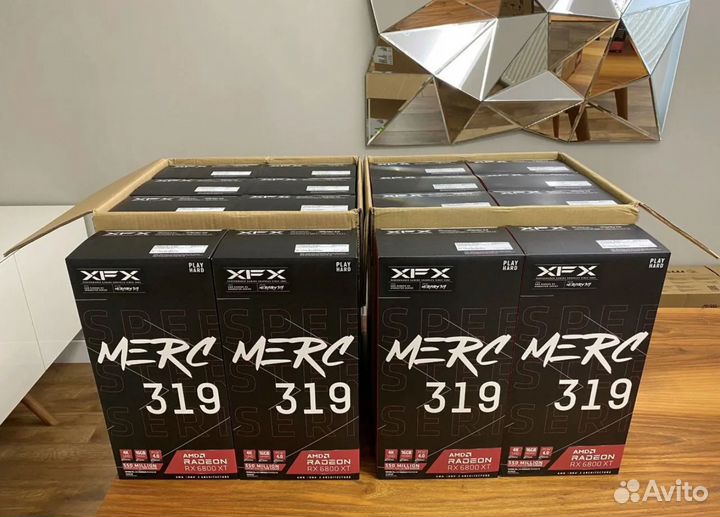 RX6800XT XFX 16GB 256bit гарантия