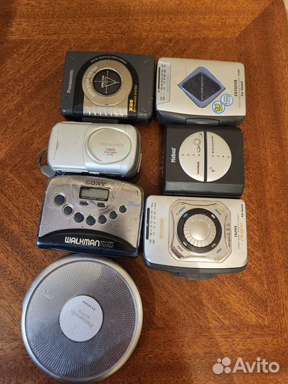 Кассетный и дисковые плеер