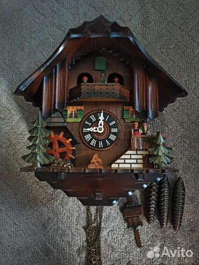 Часы настенные с кукушкой Германия