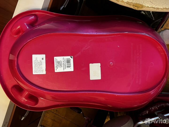 Ванночка для купания с датчиком температуры