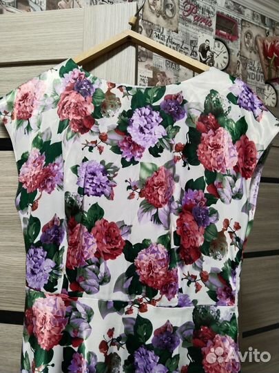 Летнее длинное платье