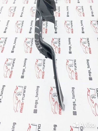 Задний диффузор BMW X6M F86 Hamann Style карбон