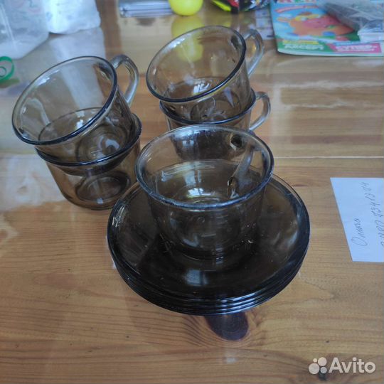 Чашки с блюдцем