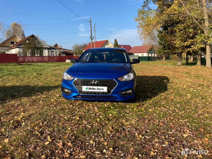 Hyundai Solaris 1.6 МТ, 2018, 57 950 км