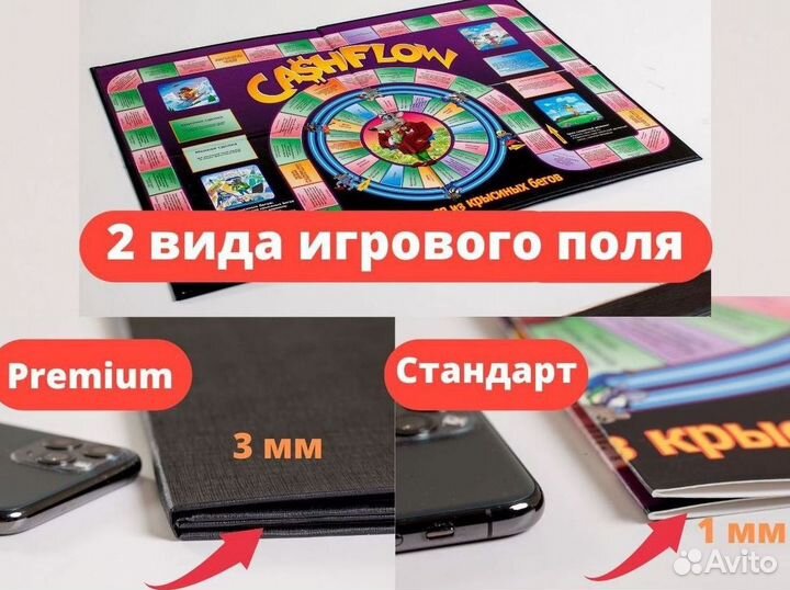 Cashflow 101+202 кэш флоу 4 мм крысиные бега новая