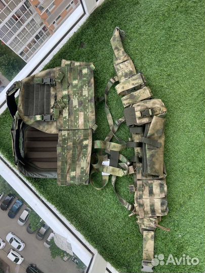 Бронежилет плитник, пояс тактический, рпс