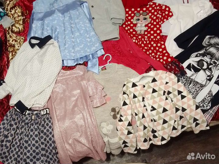 Вещи пакетом на девочку