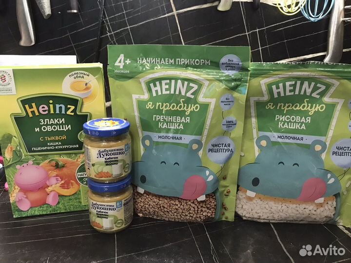 Детские каши и пюре обмен на фрукты