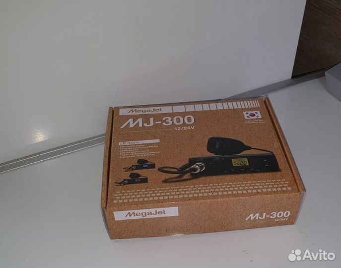 Автомобильная рация MegaJet MJ-300 12/24 новая