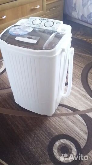 Узкая стиральная машина,мини новая, с загрузк 3 кг