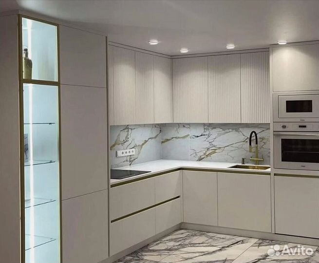 Кухня на заказ с установкой