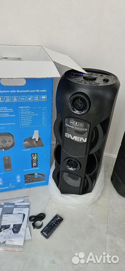 Мобильная аудиосистема колонка sven