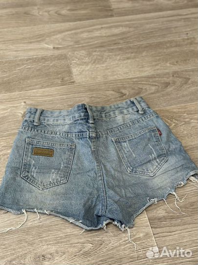 Шорты джинсовые