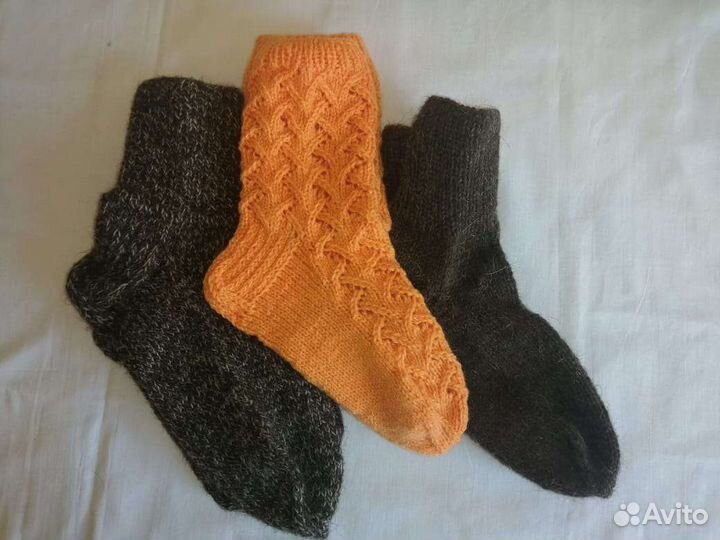 Носки вязаные