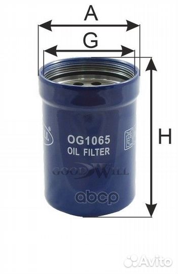 Фильтр масляный HCV OG1065 Goodwill