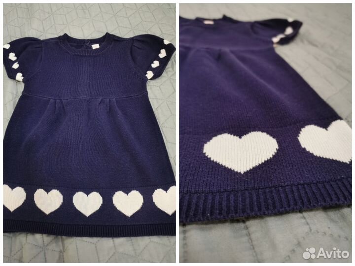 Вещи на девочку 12-18 месяцев (80см)