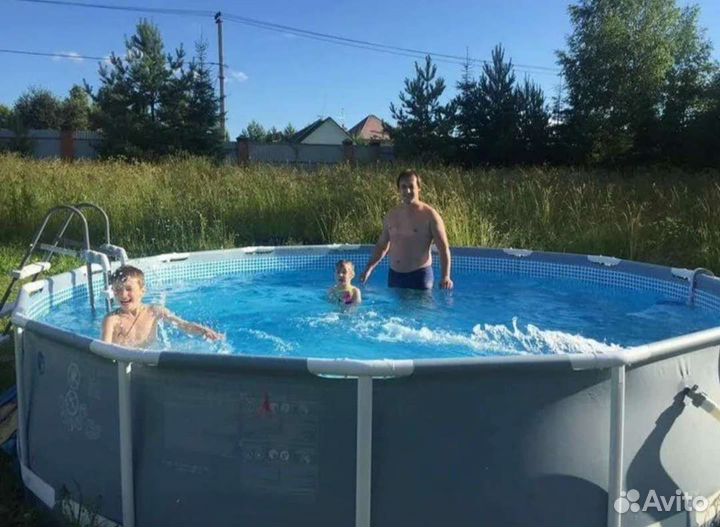 Каркасный бассейн intex