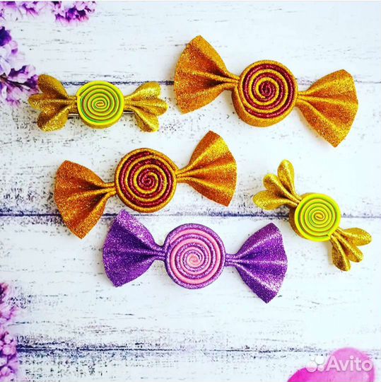 Заколка для волос ручной работы