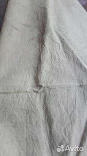 Лен для вышивания (плотный советский хлопок)