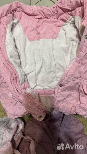 Зимний комбинезон для девочки 80