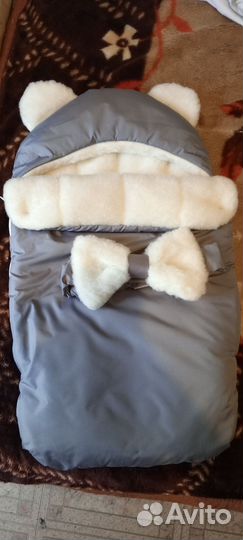 Конверт на выписку для мальчика весна осень