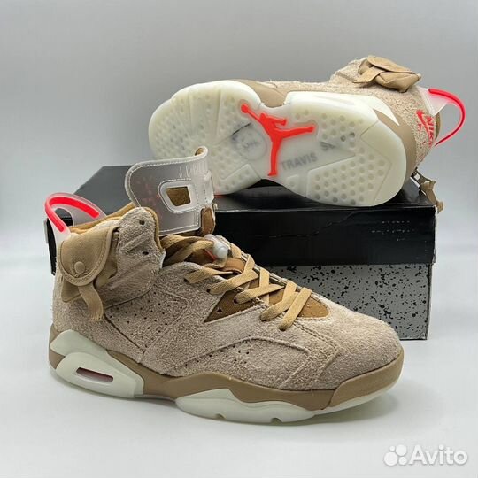 Кроссовки Travis Scott & Nike Air Jordan 6 Retro