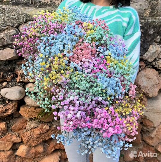 Букеты Гиганты из Гипсофилы