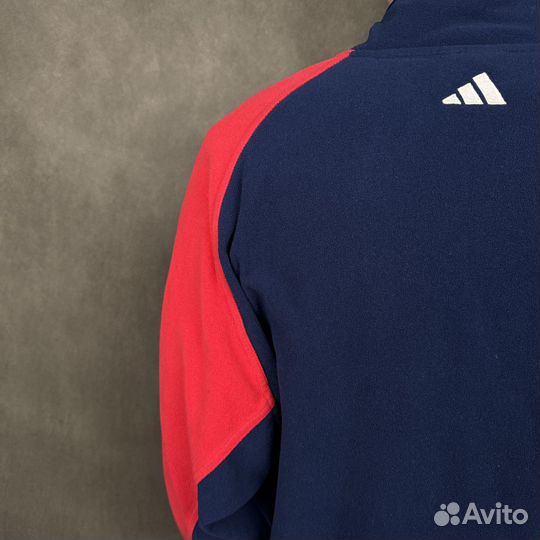 Винтажный флис Adidas Performance 1/4 zip Vintage