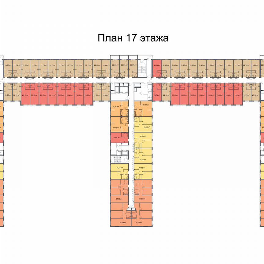 Апартаменты-студия, 27,7 м², 18/24 эт.