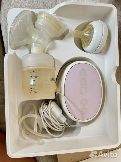 Молокоотсос avent электрический