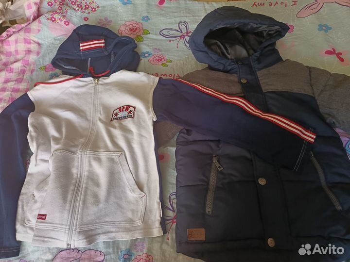 Пакет вещей на мальчика р128-134